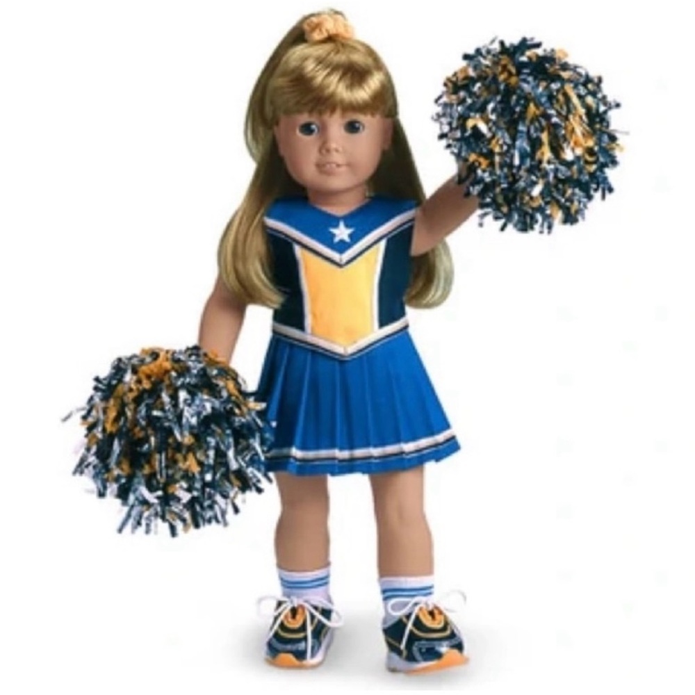 American Girl Blue Cheerleader Outfit - Picture 2 of 7